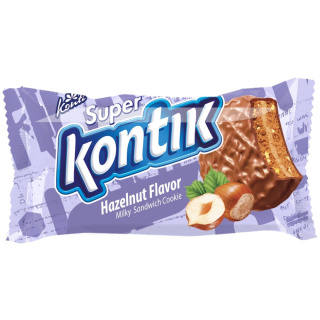 Ciasteczki “Super-Kontik” o smaku mleczno-orzechowym 90g