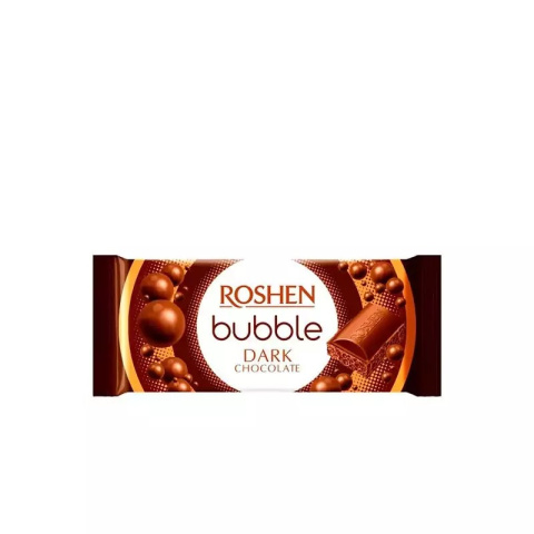 Czekolada z bąbelkami "Roshen" ekstra gorzka 80g Czekolada z bąbelkami "Roshen" ekstra gorzka 80g