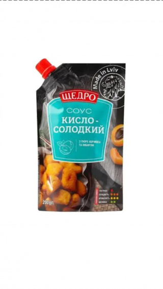 sos slodko-kwasny 200g schedro