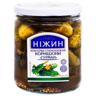 Korniszony marynowane "Gourmet" Niżyn 450g