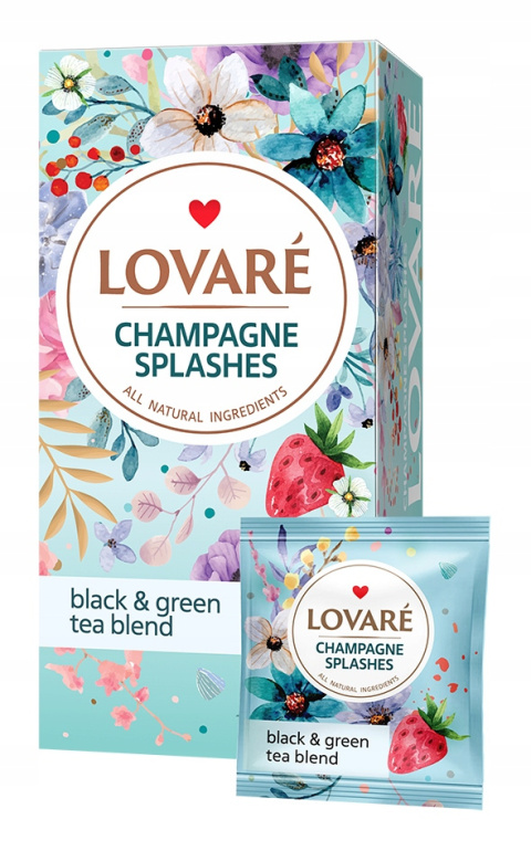Lovare herb. Splashes of champagne 2x24 Lovare herb. Splashes of champagne 2x24