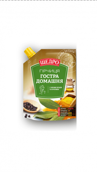 Musztarda "Ostra Domowa" Schedro 120g