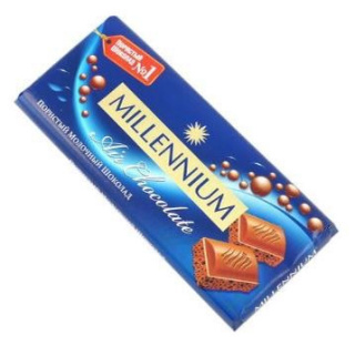 Millennium czekolada mlecna z babelkami