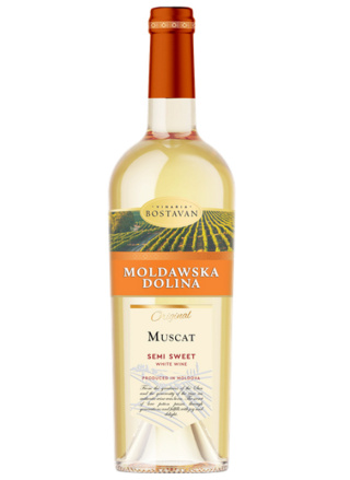Moldawska dolina semi sweet muscat 0,75l