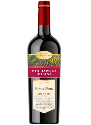 Moldawska dolina semi sweet pinot noir 0,75l