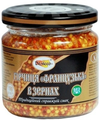 Musztarda Francuska 190g DELICCO