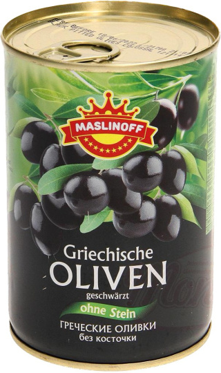 Oliwki greckie Maslinoff 420g
