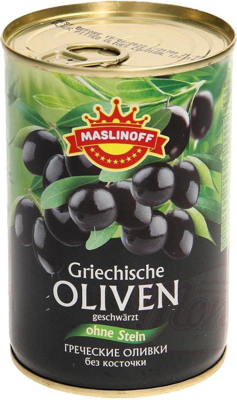 Oliwki greckie Maslinoff 420g Oliwki greckie Maslinoff 420g