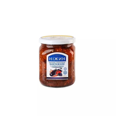 Bakłażany z suszoną śliwką Niżyn 450g Bakłażany z suszoną śliwką Niżyn 450g