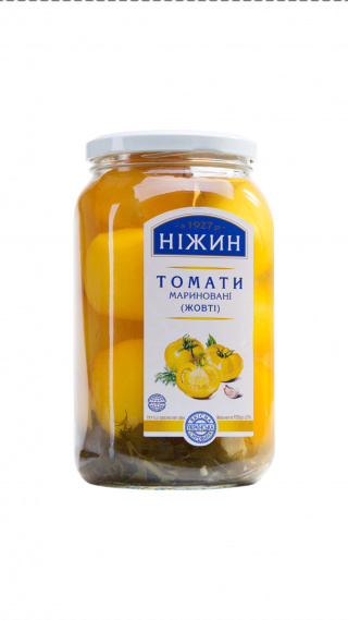 Pomidory żółte marynowane, Niżyn 920g