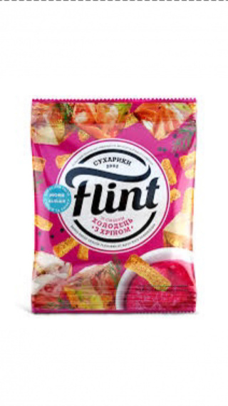 Sucharki pszenno-żytnie o smaku galaretki z chrzanem Flint 70g