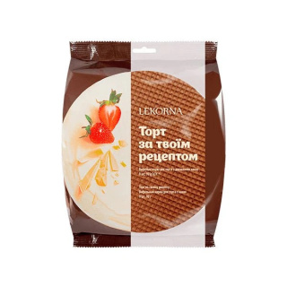 Wafle tortowe Lekorna z kakao 8 szt. 90 g