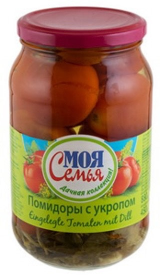 pomidory Moja semja 880 g
