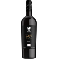 wino TETRI SAPERAVI Czerv. wytravne 0,75l