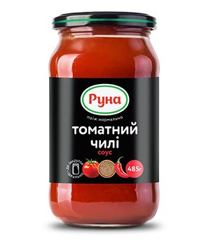 Runa Sos pomidorowy chili, szkło 485 g