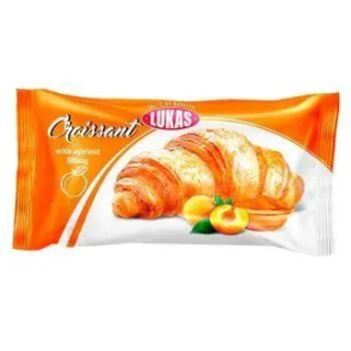 LUKAS Kruasanczik z nadzieniem morelowym