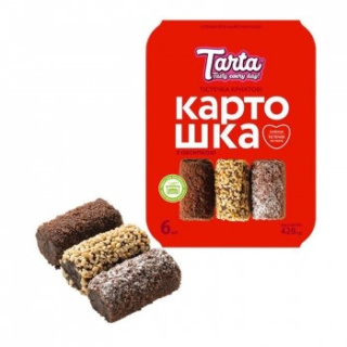 Tarta ciasto Kartoschka 420g (6szt)