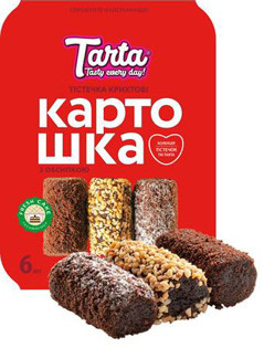 Tarta ciasto Kartoschka 420g (6szt)