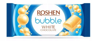 Czekolada z bąbelkami "Roshen" biala