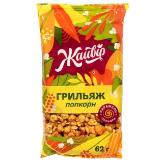 Grylaż "Chrupiąca kukurydza", baton 62g
