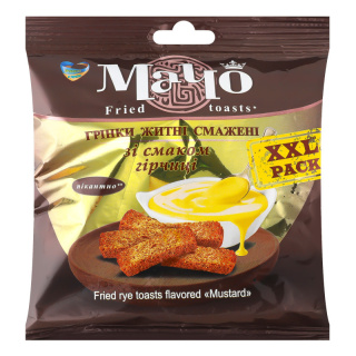 Grzanki zytnio-przenne o smaku musztardy Maczo 110g