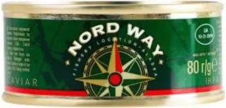 Kawior z lososia gorbusza Nord Way, puszka 100 g