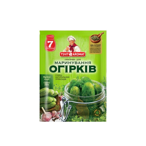 Przyprawa do kiszenia ogórków , 30g. TSVITAROMAT Przyprawa do kiszenia ogórków , 30g. TSVITAROMAT