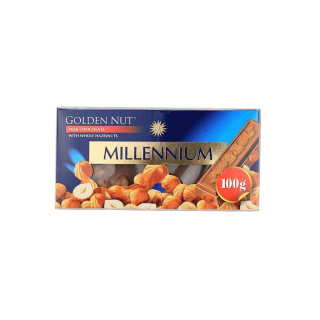Millenium czekolada mleczna z orzechami 100g