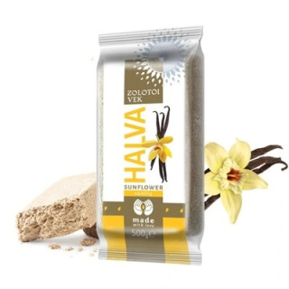 chalwa slonecznikowa Zloty wiek Waniliowa 500g