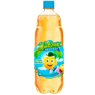 Napój niegazowany "Zywczyk" o smaku jablka, 1L PET
