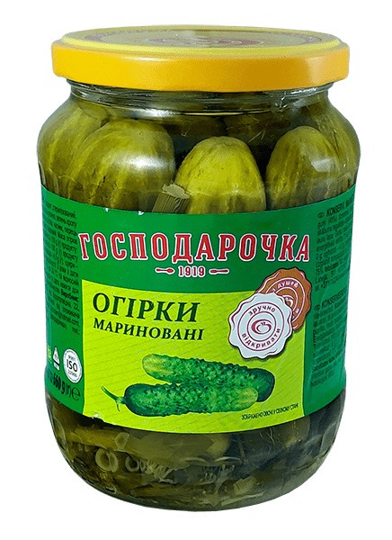 Ogórki konserwowane "Gospodaroczka" 660g Ogórki konserwowane "Gospodaroczka" 660g