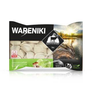 Wareniki - kapusta i grzyby, Morooz 900g
