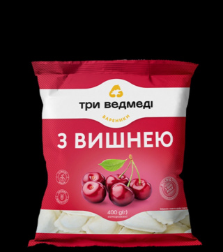 Pierogi z wiśniami "Three bears" 400g