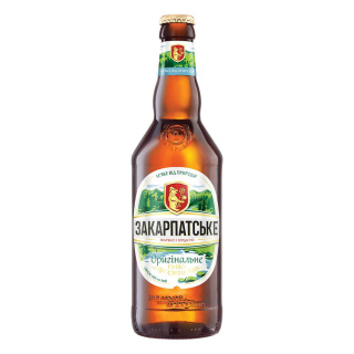 Piwo Zakarpackie Oryginalne 0,5 but.