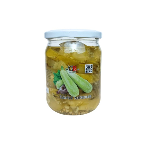Przekąska warzywna cukinia marynowana “Grand Ragu” 460ml Przekąska warzywna cukinia marynowana “Grand Ragu” 460ml