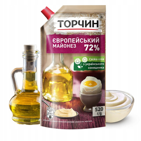 Torczyn Sos majonezowy „Europejski” 520g Torczyn Sos majonezowy „Europejski” 520g