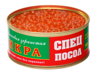 Kawior z lososia „SPETSPOSOL”, puszka 100 g