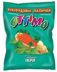 chrupki Ottimo o smaku czerwonego kawioru 45g