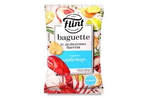 Sucharki pszenne o smaku homara Flint Baguette 60g