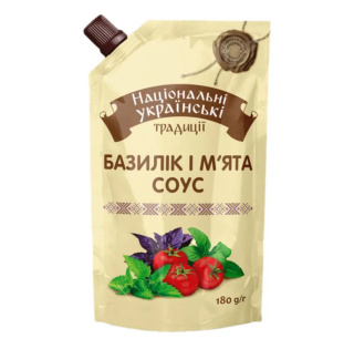 Sos pomidorowy "Bazilia z miętą" NUT 180g