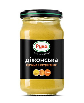 musztarda Runa dijonska z estragonem 210g