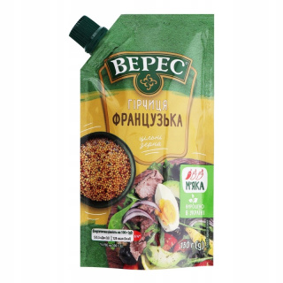MUSZTARDA FRANCUSKA VERES 130g