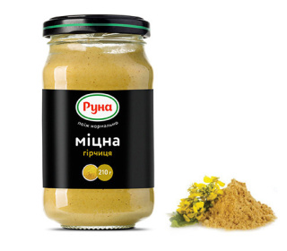 musztarda Runa mocna 210g